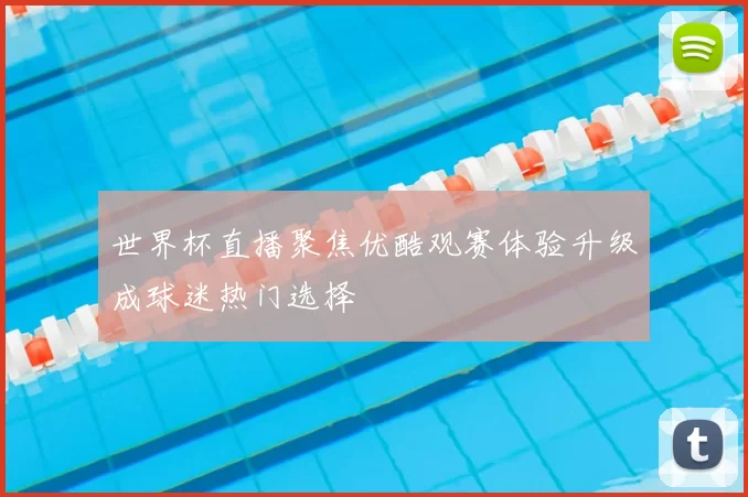 世界杯直播聚焦优酷观赛体验升级成球迷热门选择